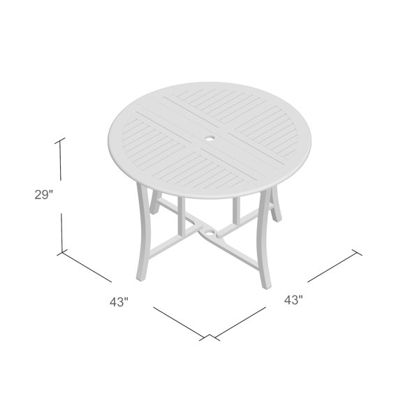 Birch Lane Fitzhugh Solid Wood Dining Table & Reviews Wayfair Canada